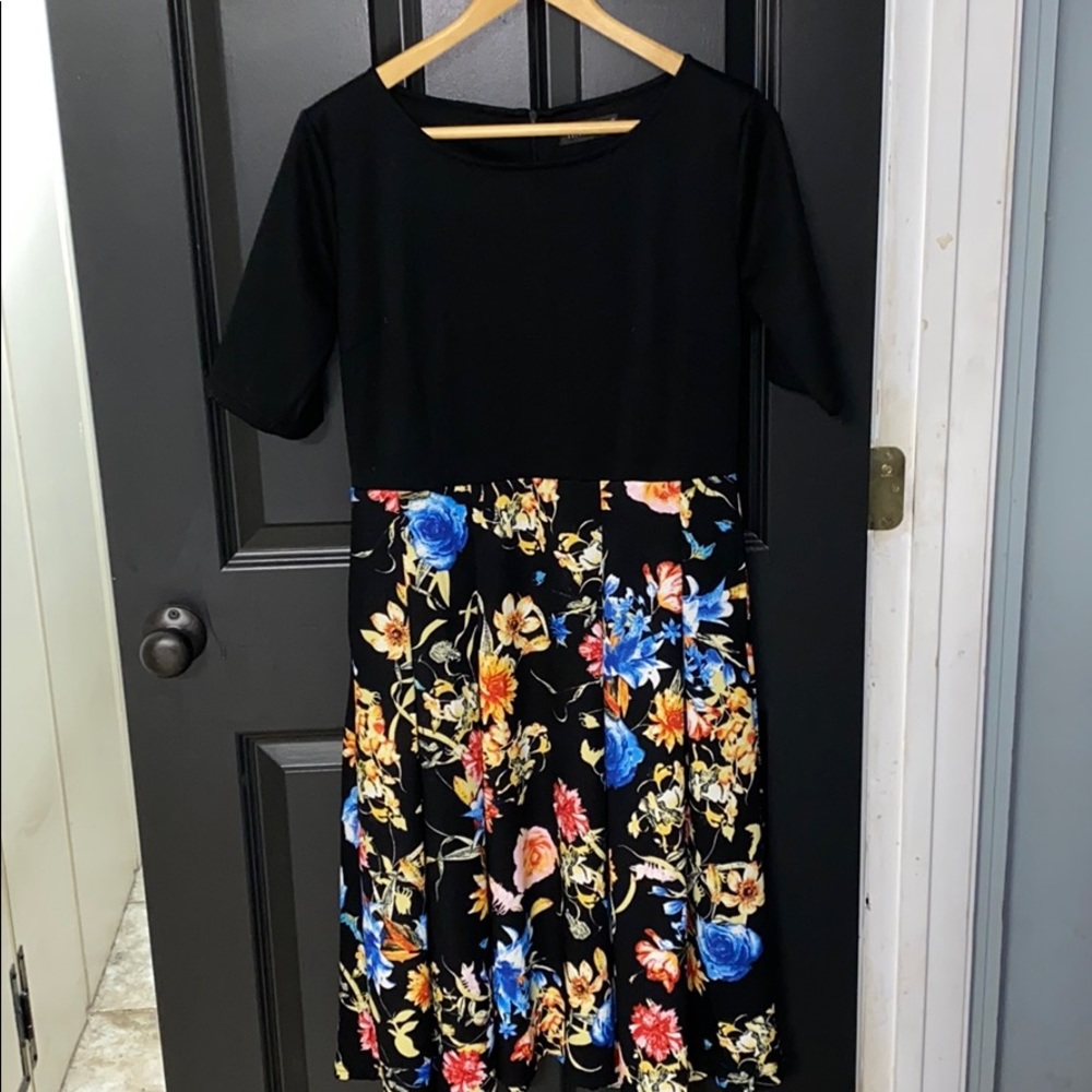Harhay Floral pocket dress